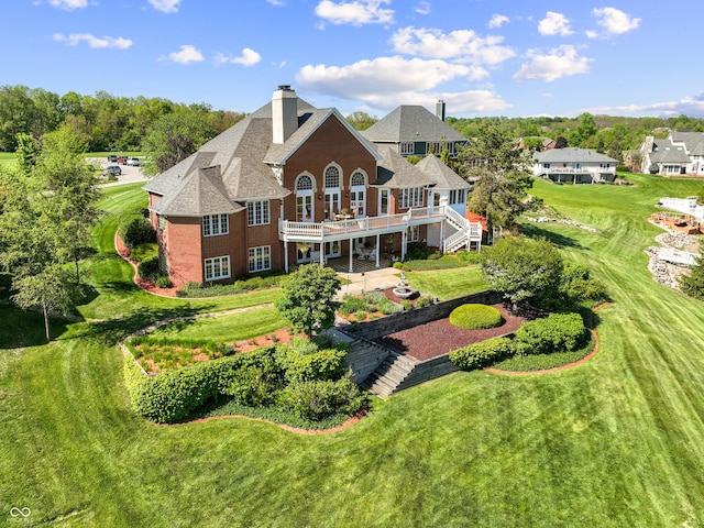 3107 Waterfront Cir, Anderson, IN 46012 - view from above of property