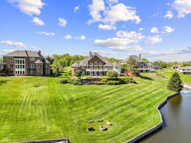 3107 Waterfront Cir, Anderson, IN 46012 - view of subject property featuring a nearby body of water