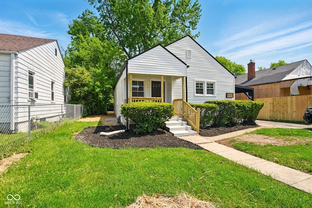 view of bungalow