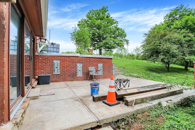 view of patio