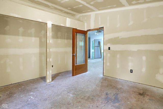 view of unfurnished room