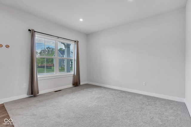 6305 Norwich Dr, Brownsburg, IN 46112 - carpeted spare room with baseboards and recessed lighting