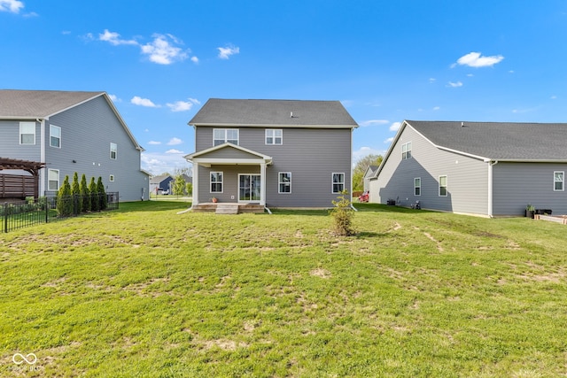 6305 Norwich Dr, Brownsburg, IN 46112 - back of house with a patio