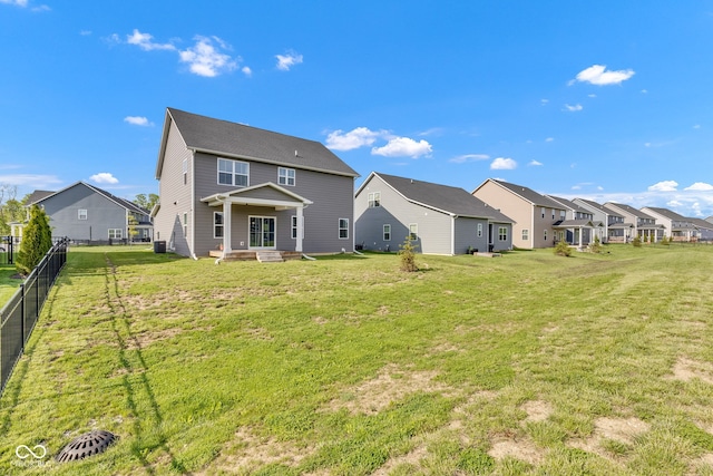 6305 Norwich Dr, Brownsburg, IN 46112 - back of house with a residential view