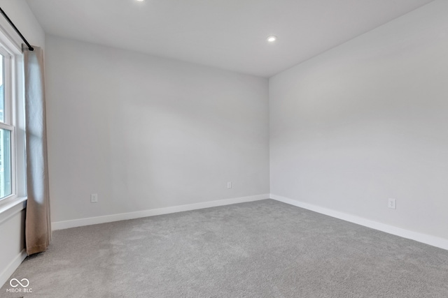 6305 Norwich Dr, Brownsburg, IN 46112 - carpeted spare room featuring recessed lighting and baseboards