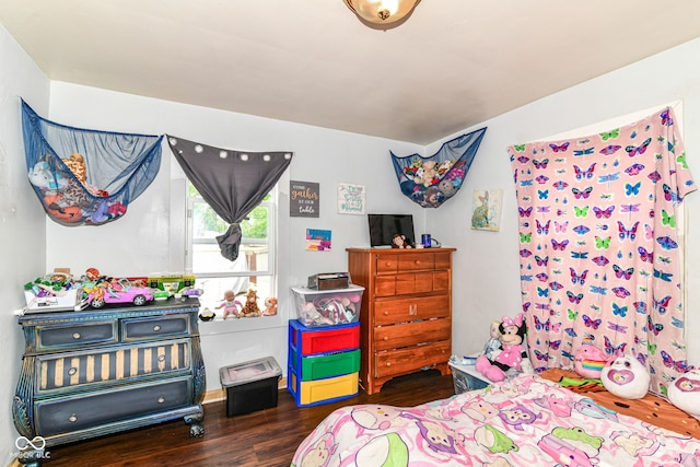 3302 N Gladstone Ave, Indianapolis, IN 46218 - bedroom with wood finished floors