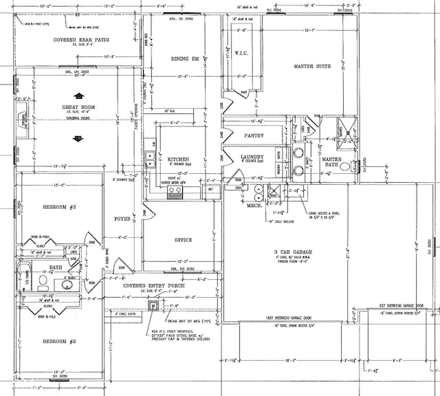 497 Mill Spgs, Coatesville, IN 46121 - view of home floor plan