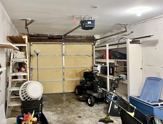 124 Brookside Dr, Hope, IN 47246 - garage with a garage door opener