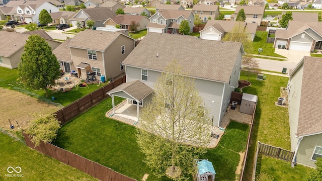 695 Bobtail Dr, Greenfield, IN 46140 - aerial perspective of suburban area