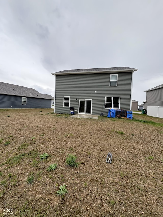 10931 N Longbranch St, Monrovia, IN 46157 - view of rear view of property