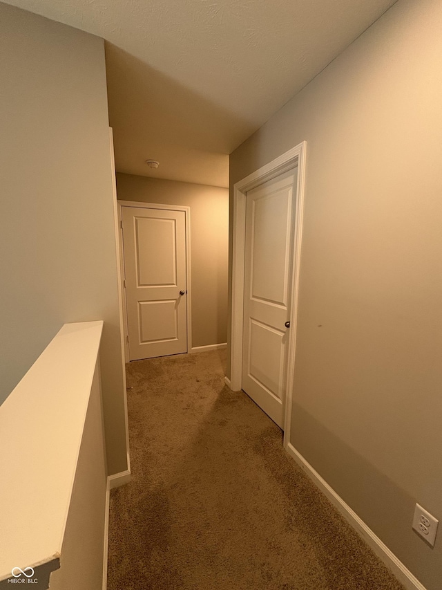 10931 N Longbranch St, Monrovia, IN 46157 - hallway featuring carpet floors and baseboards