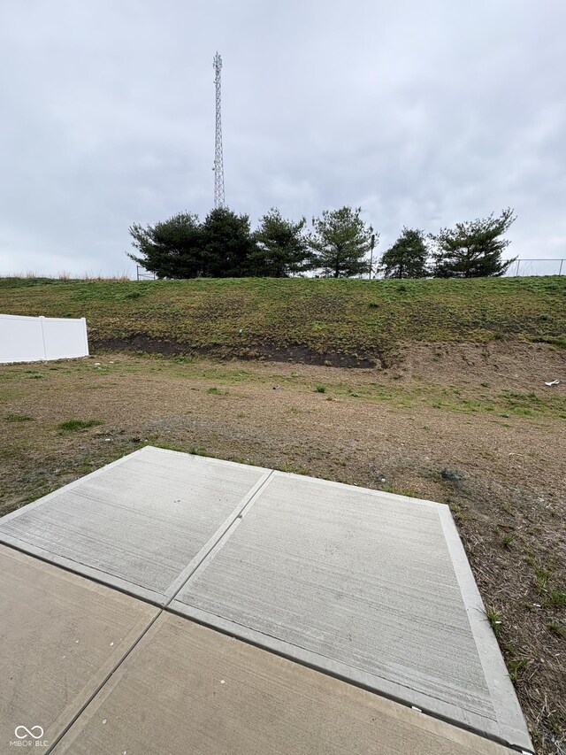 10931 N Longbranch St, Monrovia, IN 46157 - view of patio with fence and a view of countryside