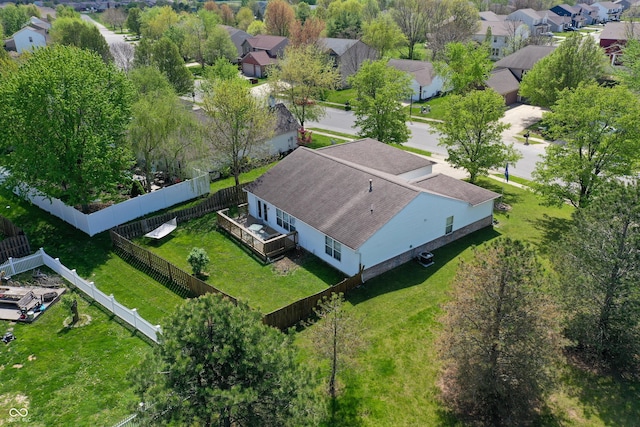 6190 E Ayrshire Cir, Camby, IN 46113 - aerial view of residential area