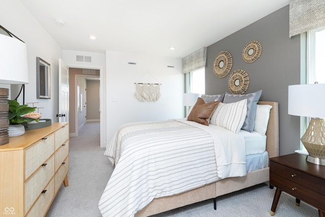 175 Rock Island Rd, Westfield, IN 46074 - bedroom featuring light carpet, baseboards, and recessed lighting