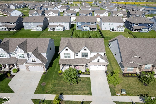 aerial view of property and surrounding area