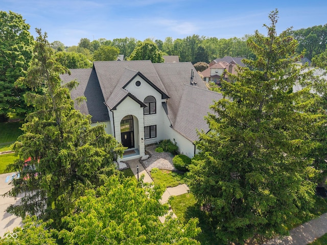 4601 Fairhope Dr, Indianapolis, IN 46237 - french provincial home with roof with shingles