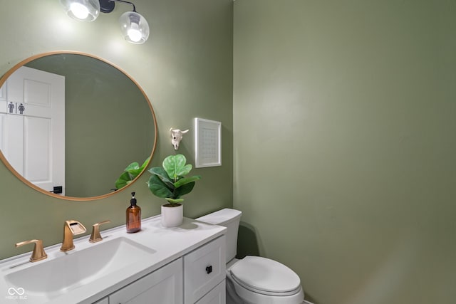 4601 Fairhope Dr, Indianapolis, IN 46237 - bathroom with toilet and vanity