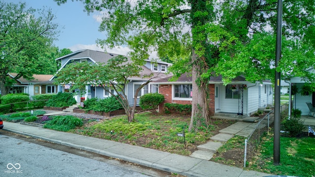 4956 W 11th St, Speedway, IN 46224 - view of front of property featuring brick siding