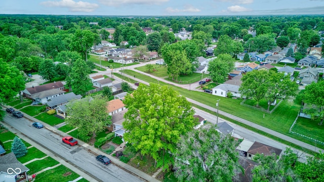 4956 W 11th St, Speedway, IN 46224 - aerial perspective of suburban area