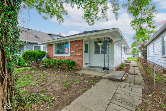4956 W 11th St, Speedway, IN 46224 - view of front of home featuring brick siding