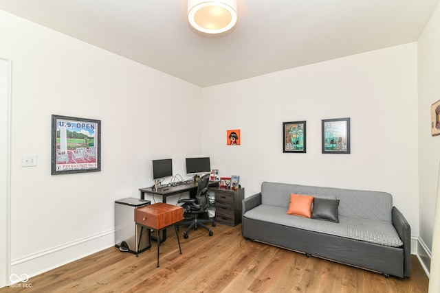 1630 N New Jersey St, Indianapolis, IN 46202 - office with wood finished floors and baseboards
