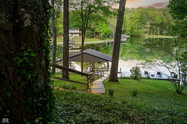 7753 Ivy Dr, Nineveh, IN 46164 - surrounding community featuring a water view