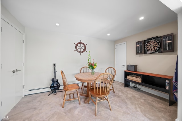7753 Ivy Dr, Nineveh, IN 46164 - carpeted dining space featuring recessed lighting