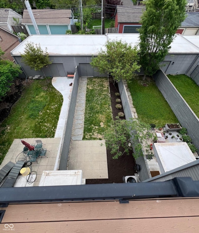 drone / aerial view