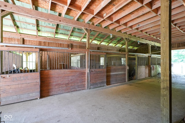 2508 Indian Creek Rd, Trafalgar, IN 46181 - view of stable