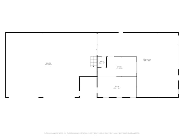 2508 Indian Creek Rd, Trafalgar, IN 46181 - home floor plan