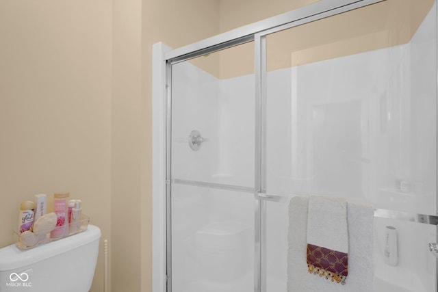 575 Dylan Dr, Avon, IN 46123 - full bath featuring a shower stall and toilet
