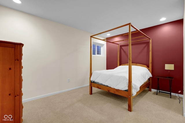 575 Dylan Dr, Avon, IN 46123 - bedroom featuring carpet flooring, baseboards, and recessed lighting