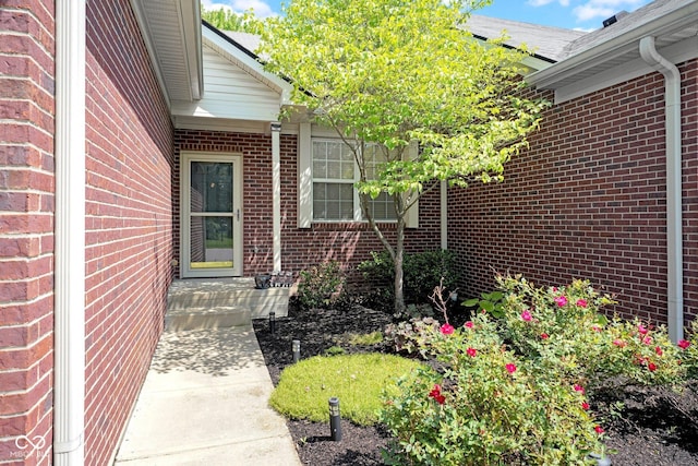 575 Dylan Dr, Avon, IN 46123 - property entrance with brick siding
