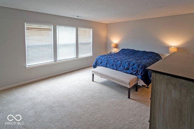 10316 Hatherley Way, Fishers, IN 46037 - carpeted bedroom with a textured ceiling and baseboards