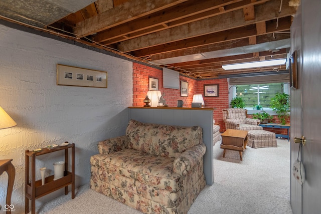 295 Maple Turn Rd, Martinsville, IN 46151 - living room featuring carpet floors