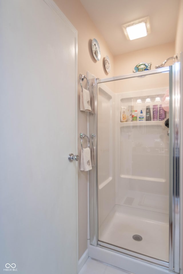 295 Maple Turn Rd, Martinsville, IN 46151 - full bath with a shower stall