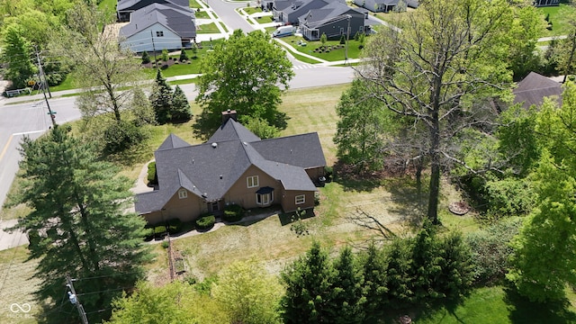 10602 Fall Rd, Fishers, IN 46037 - aerial perspective of suburban area
