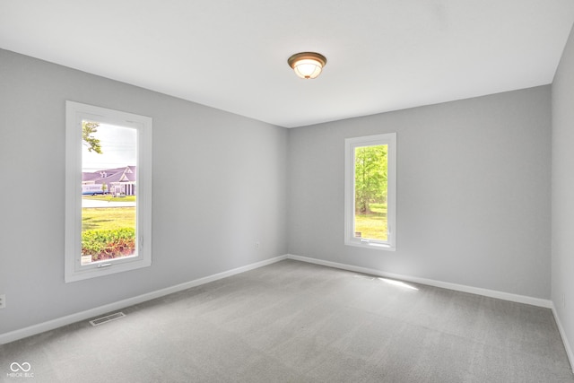 10602 Fall Rd, Fishers, IN 46037 - spare room featuring baseboards and carpet floors