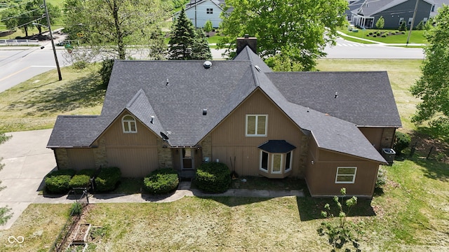 10602 Fall Rd, Fishers, IN 46037 - view from above of property