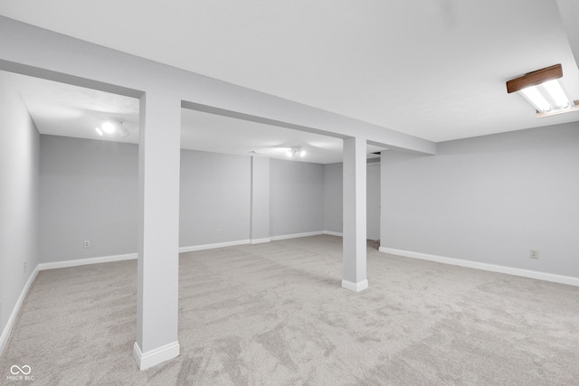 10602 Fall Rd, Fishers, IN 46037 - finished below grade area featuring carpet and baseboards