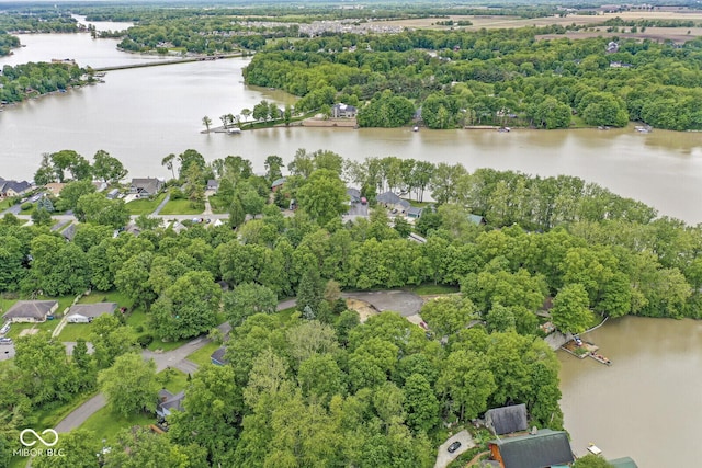 809 Iron Bridge Rd, Cicero, IN 46034 - bird's eye view of a large body of water