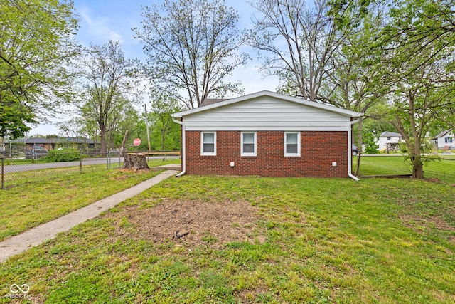 2321 W 26th St, Anderson, IN 46016 - view of side of property with brick siding