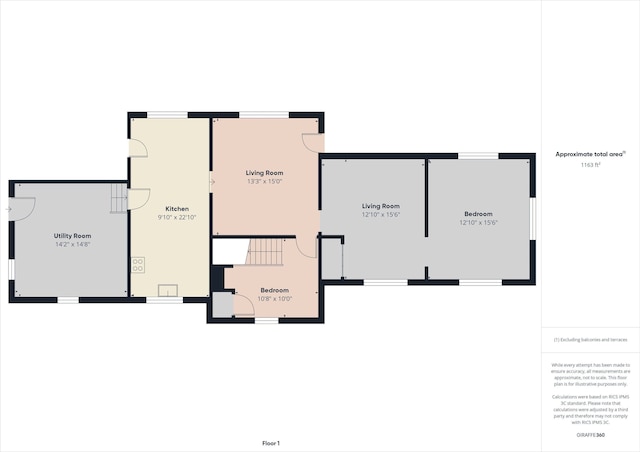 238 Jefferson St, Pendleton, IN 46064 - floor plan / room layout