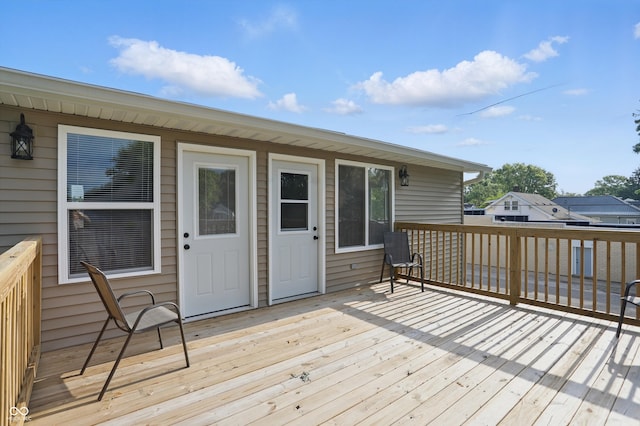 view of deck