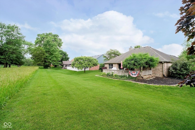 10833 Tournament Ln, Indianapolis, IN 46229 - view of grassy yard