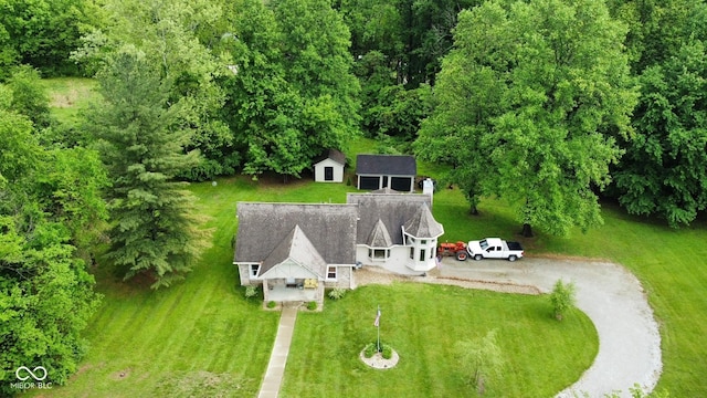 1409 S Northview Dr, Martinsville, IN 46151 - aerial view of property and surrounding area