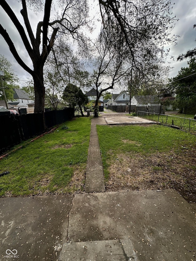 view of yard
