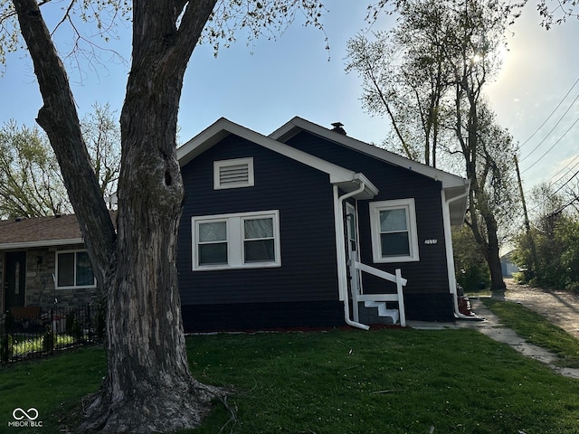 view of bungalow