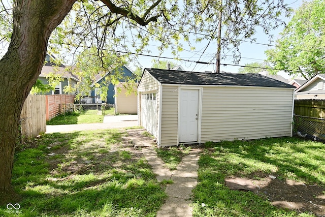 623 Orange St, Indianapolis, IN 46203 - view of outdoor structure featuring an outdoor structure