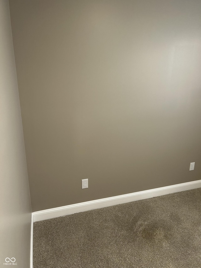 336 W 29th St, Indianapolis, IN 46208 - spare room with carpet floors and baseboards